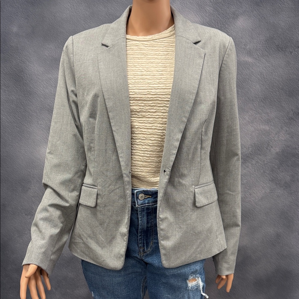 Banana Republic Light Gray Blazer